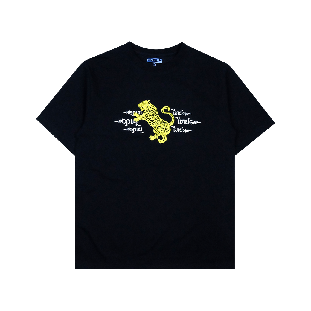 CURATORS CTRL THAI TIGER T-SHIRT BLACK