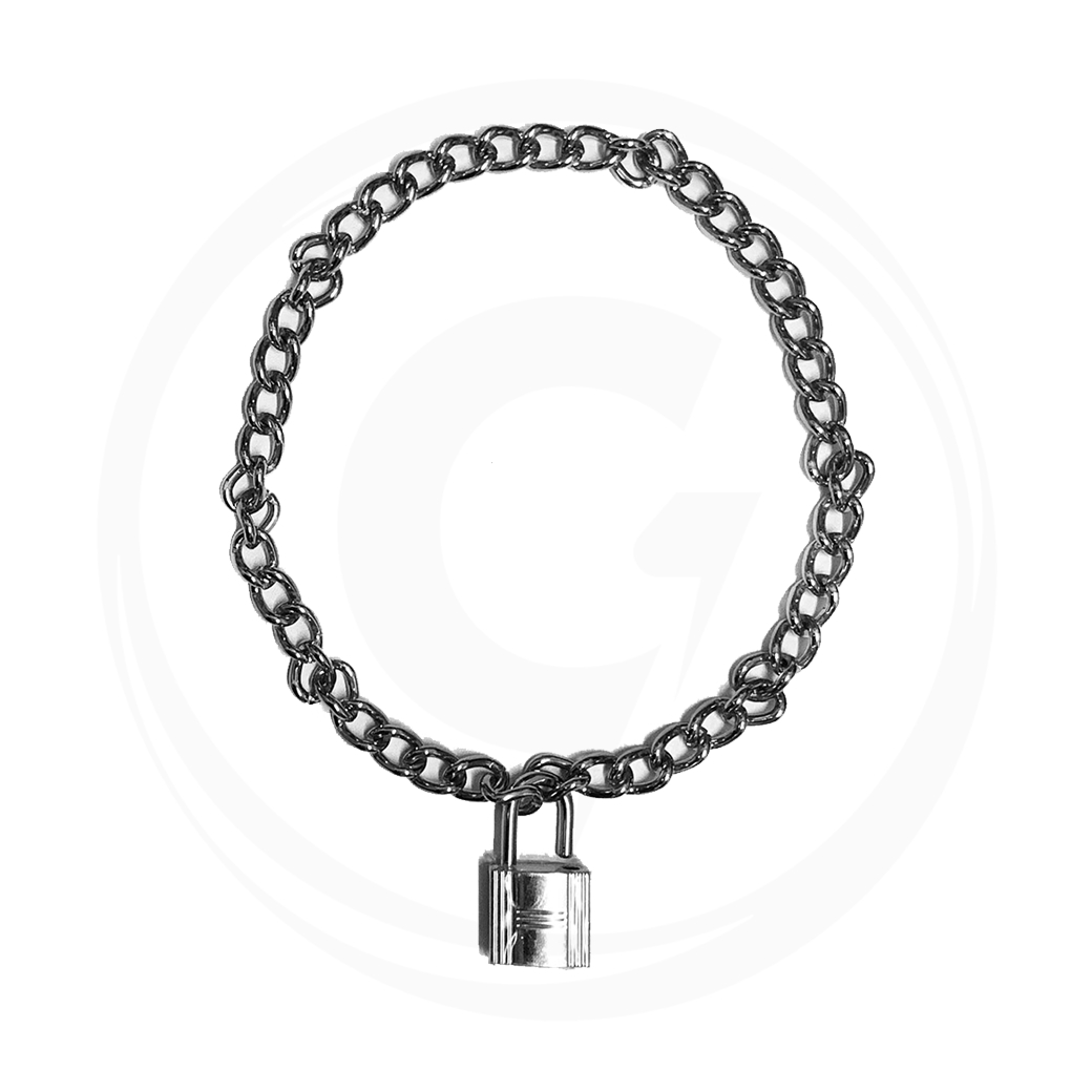 DOTE LOCK ME NECKLACE SILVER