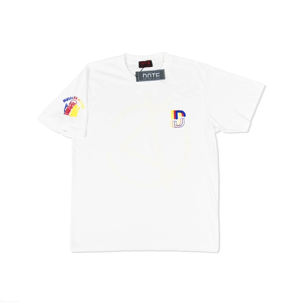 DOTE COLOR LIFE COSTOMIZE SERIES TEE WHITE
