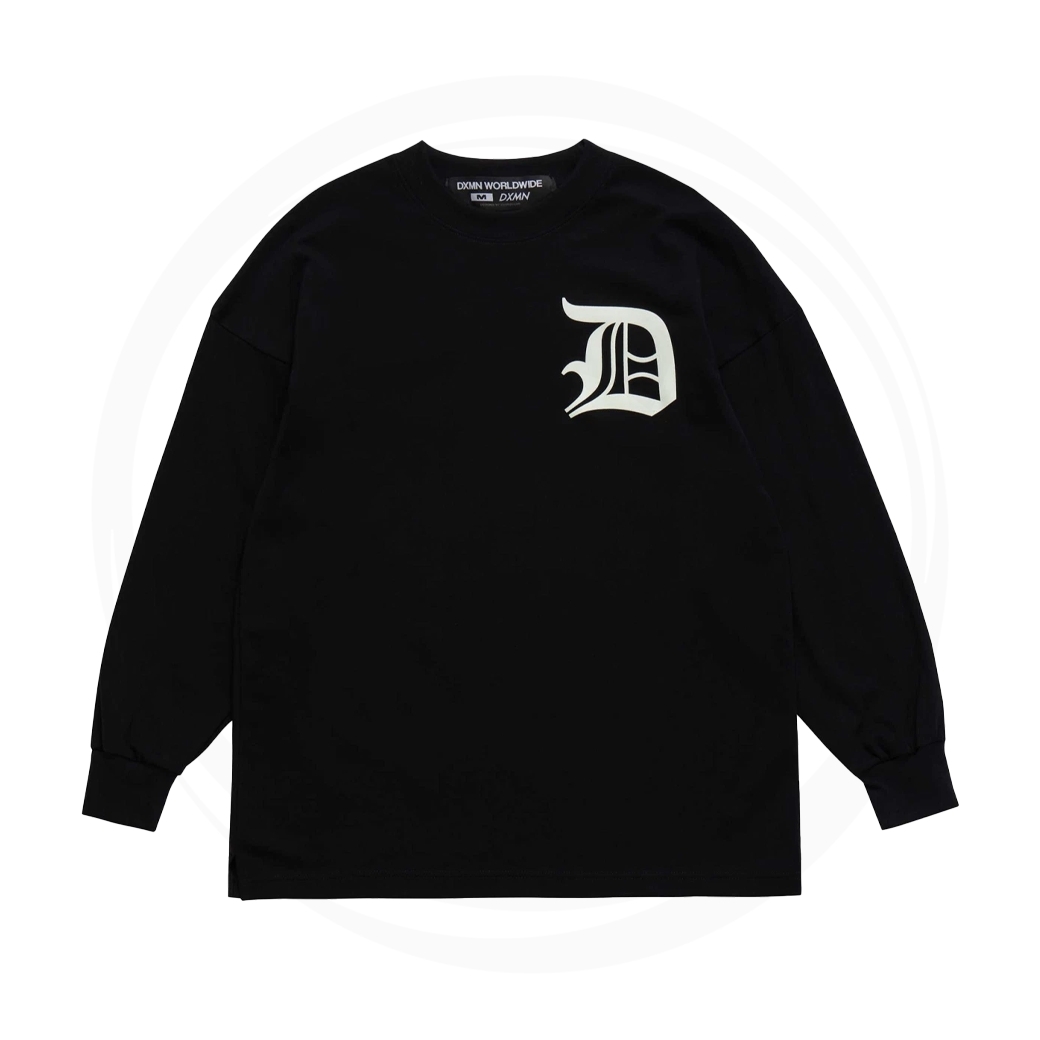 DXMN DXMN D L/S TEE BLACK