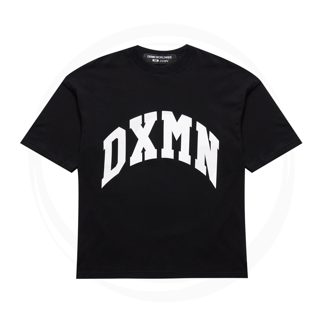 DXMN HUSTLE OVERSIZED T-SHIRT BLACK