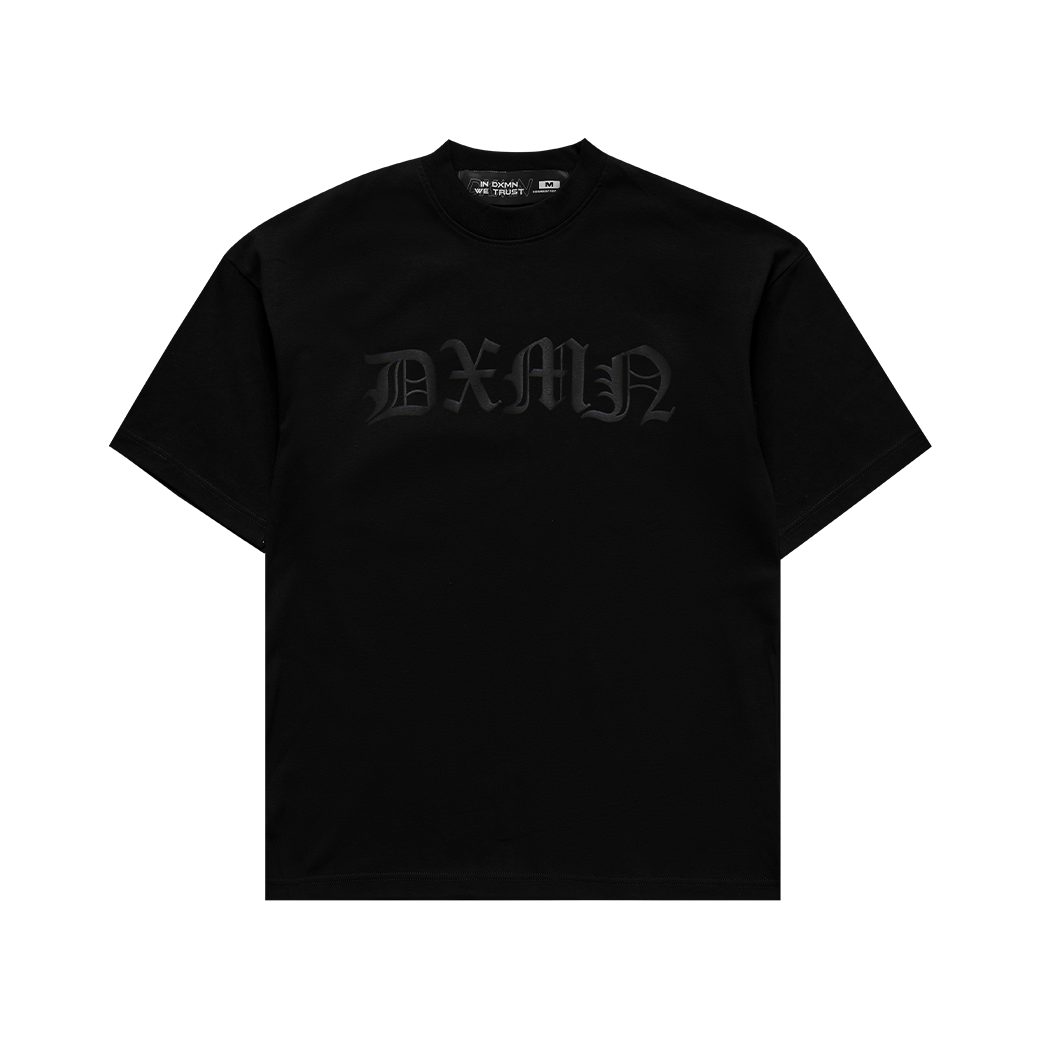 DXMN JOIN MY HOOD T-SHIRT BLACK