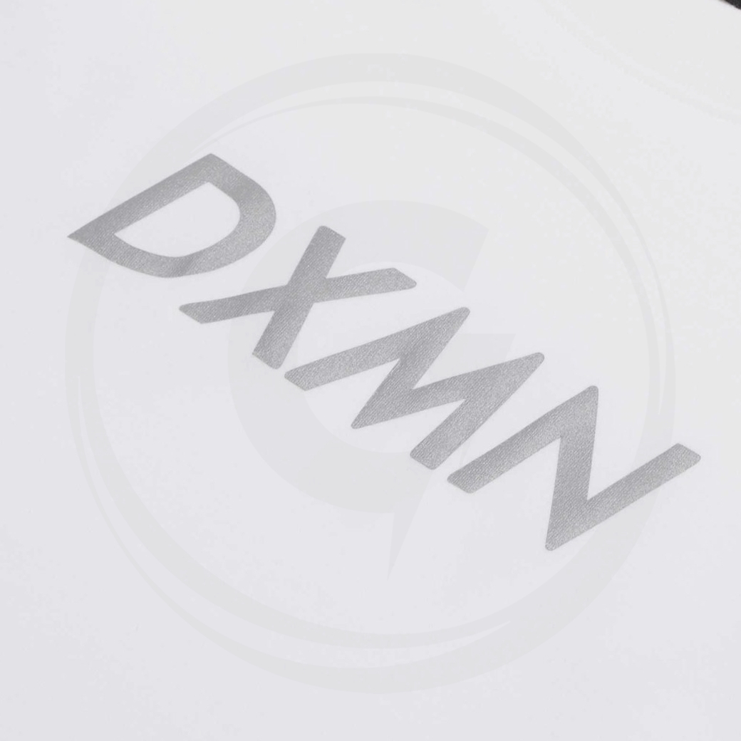 DXMN LOGO REFLEXTIVE OVERSIZE T-SHIRT WHITE