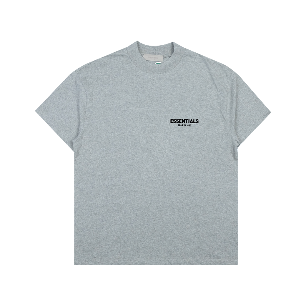 ESSENTIALS SS22 T-SHIRT DARK OATMEAL