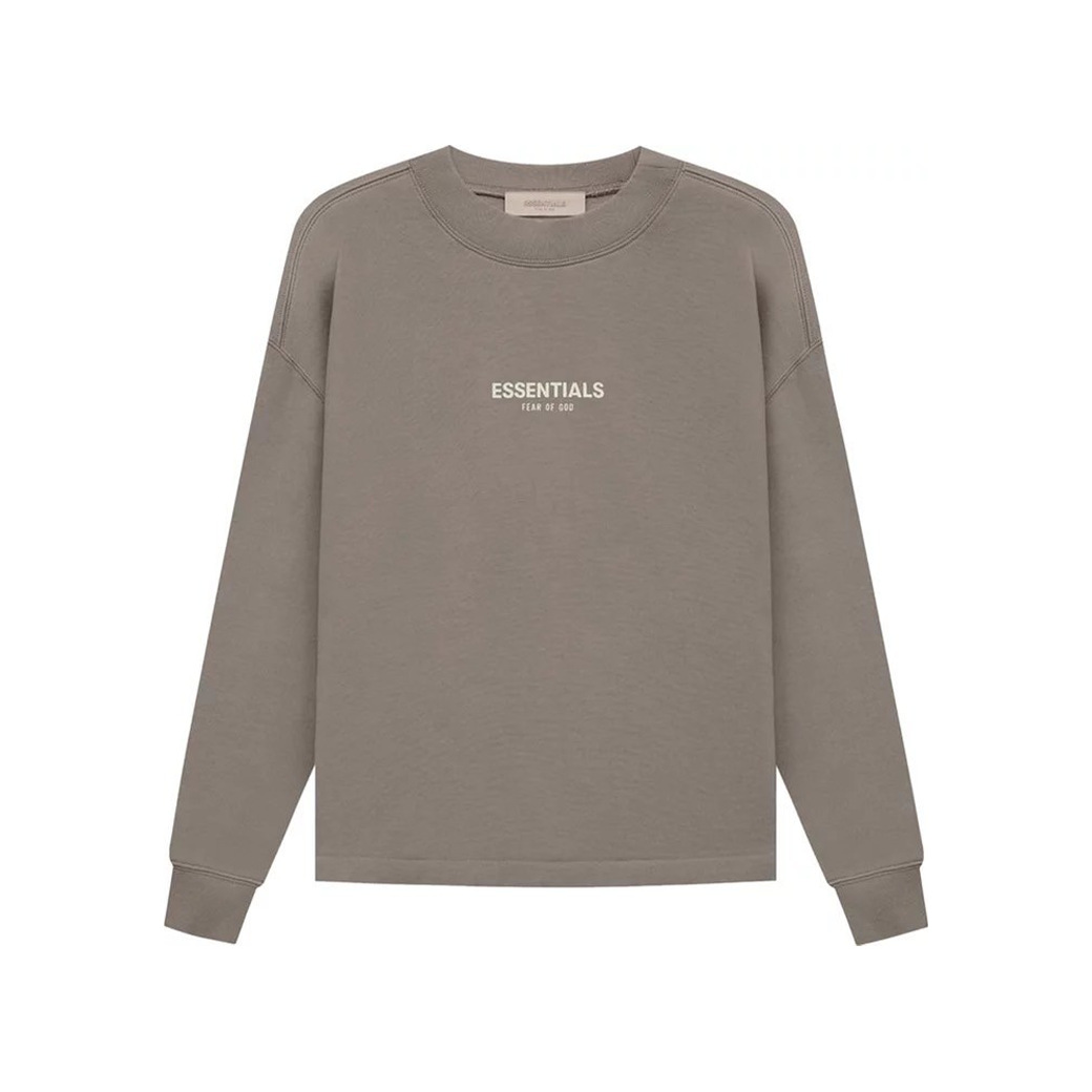 ESSENTIALS CREWNECK SWEATER DESERT TAUP