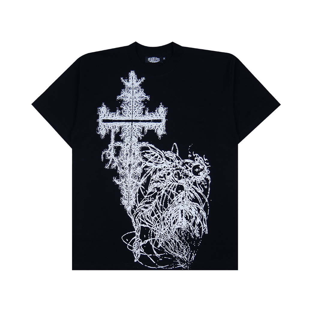 FEARLESS FAITH T-SHIRT BLACK