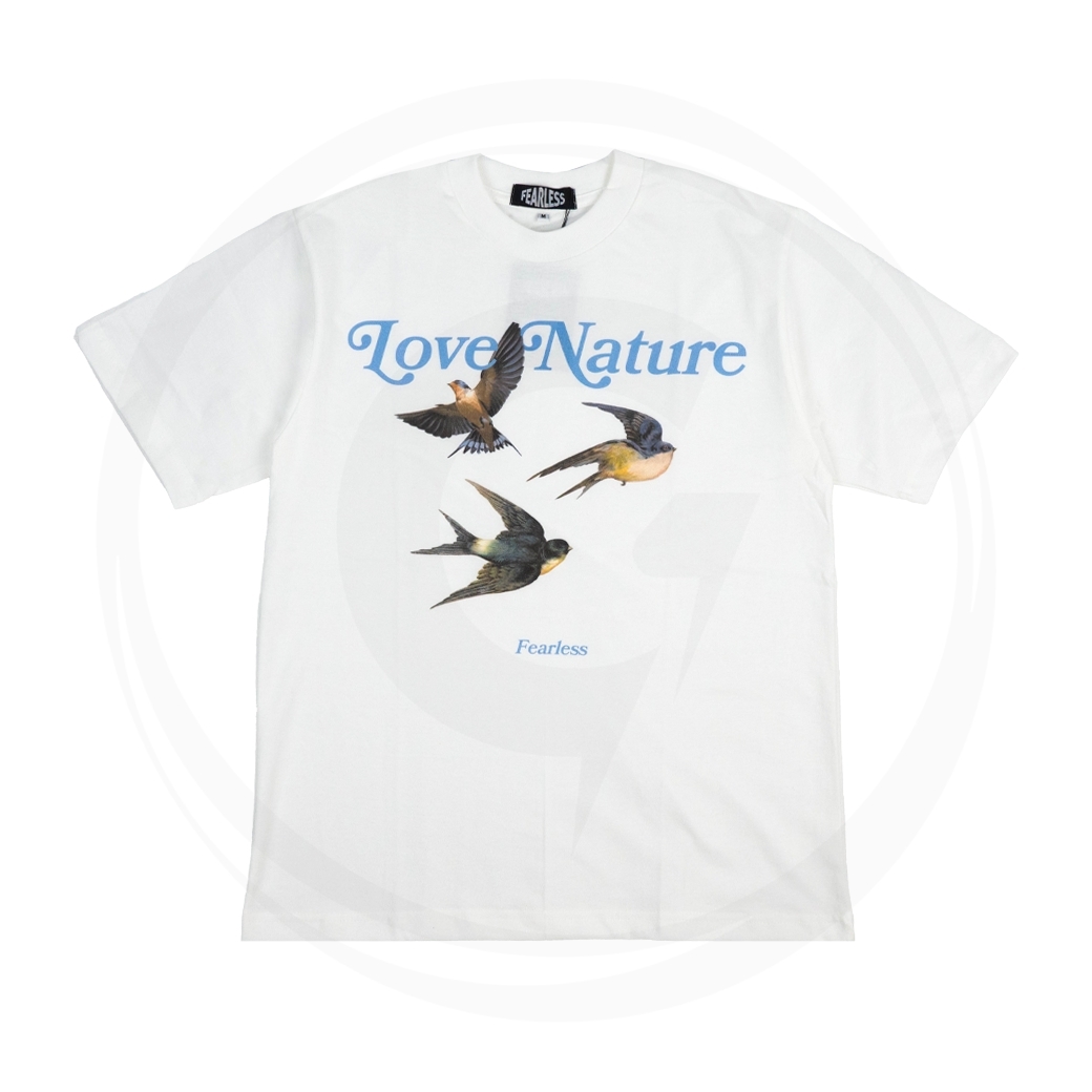 FEARLESS NATURE T-SHIRT WHITE