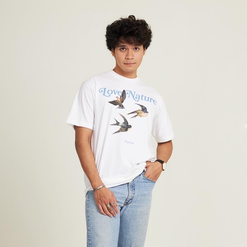 FEARLESS NATURE T-SHIRT WHITE