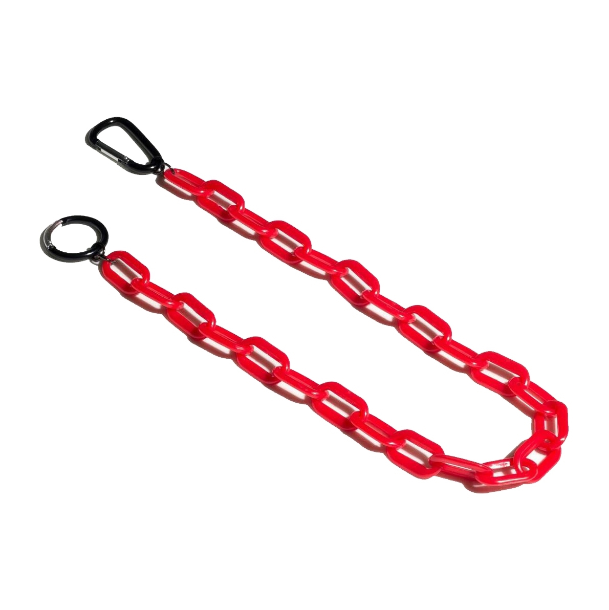 FUX THE WORLD FUCK THE PLASTIC LONG CHAIN RED