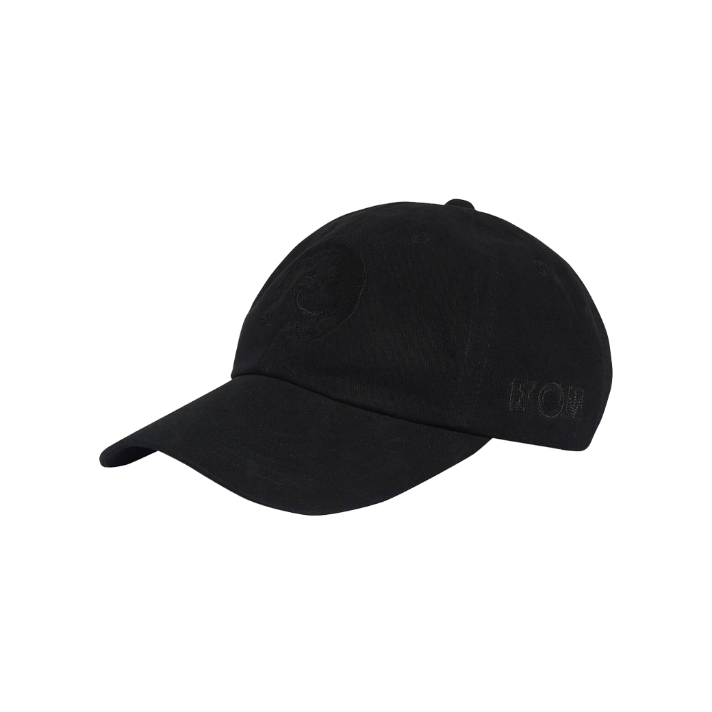 FUXURY SUEDE BASEBALL CAP BLACK