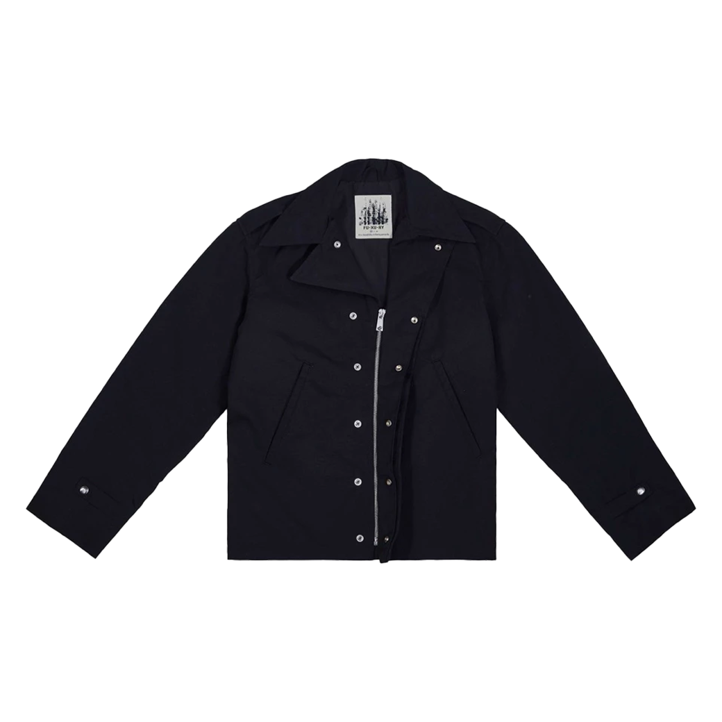 FUXURY MILITARY RIBSTOP JACKET BLACK