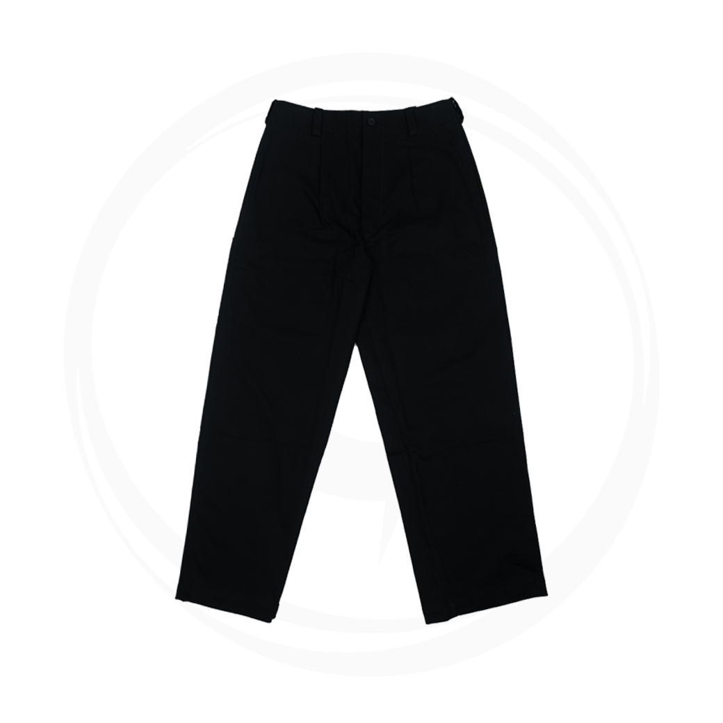 FUXURY HBT WIDE WORK PANT BLACK