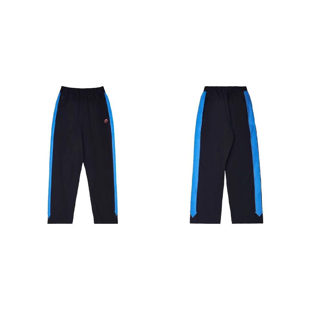 FUXURY SPEED MOTO TRACK PANTS BLACK/BLUE