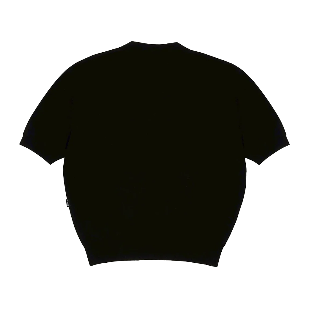 FUXURY JUDAS REVERSIBLE KNIT POLO BLACK