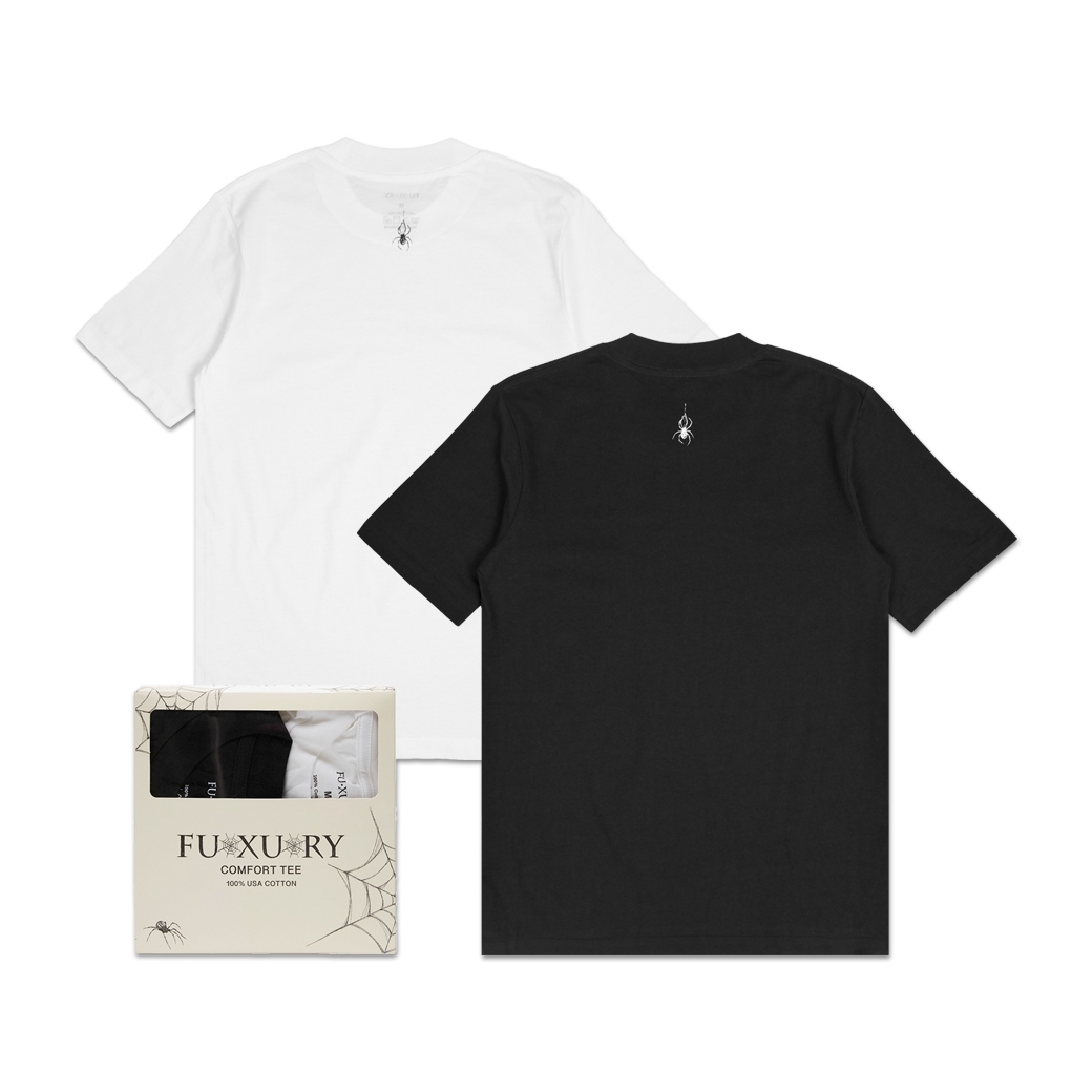 FUXURY COZY T-SHIRT PACK BLACK/WHITE