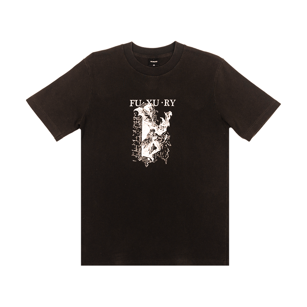 FUXURY NIGHT MARE T-SHIRT BLEACHED