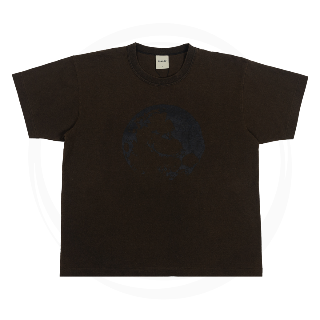 FUXURY SHADOW MOON BLEACHED T-SHIRT