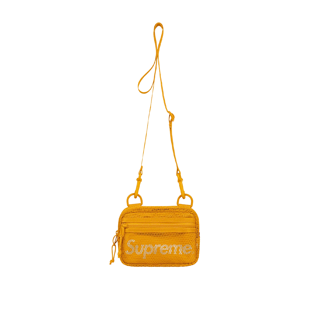 SUPREME SS20 SMALL MESH SHOULDER BAG GOLD