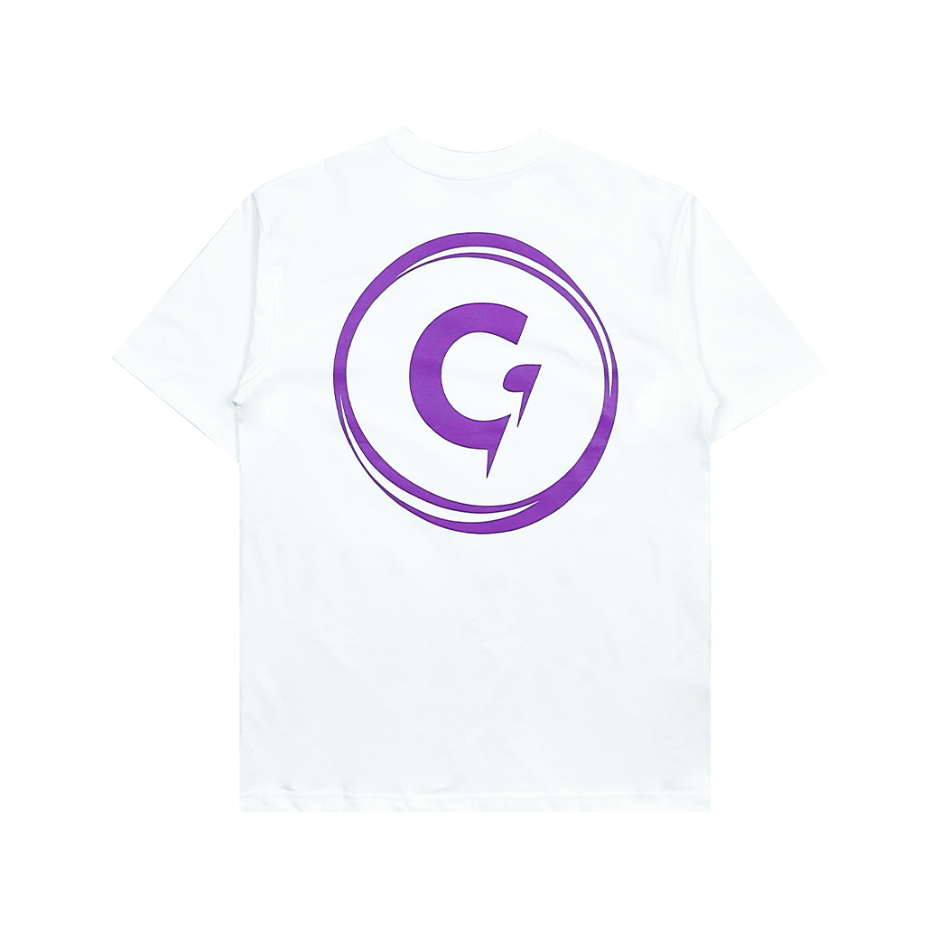 GALAXYCNX CLASSIC LOGO T-SHIRT WHITE