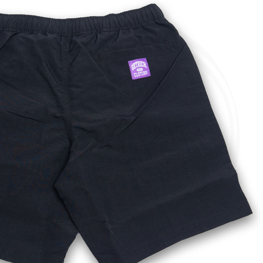 GET RICH EASY 2023 SHORTS BLACK