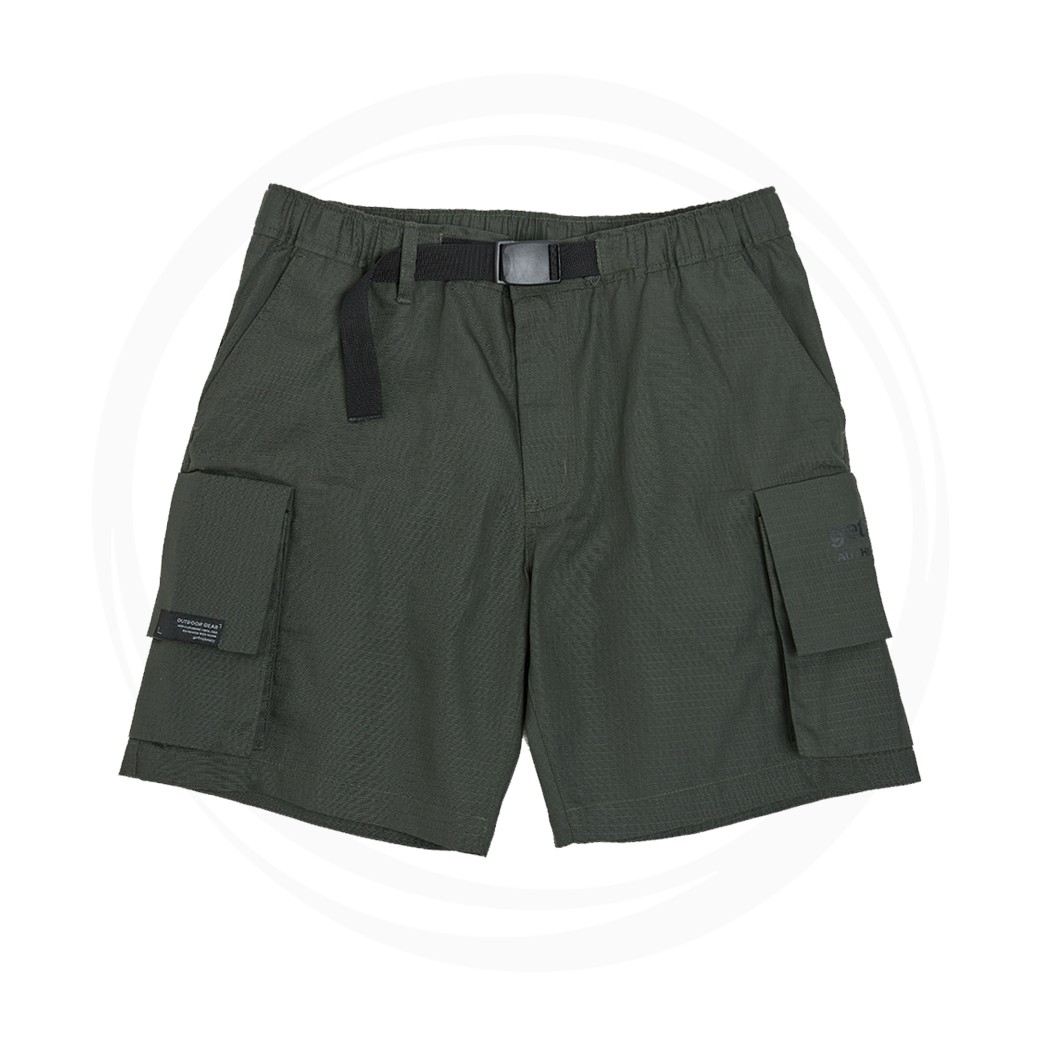GET RICH EASY RIPSTOP SHORTS ARMY