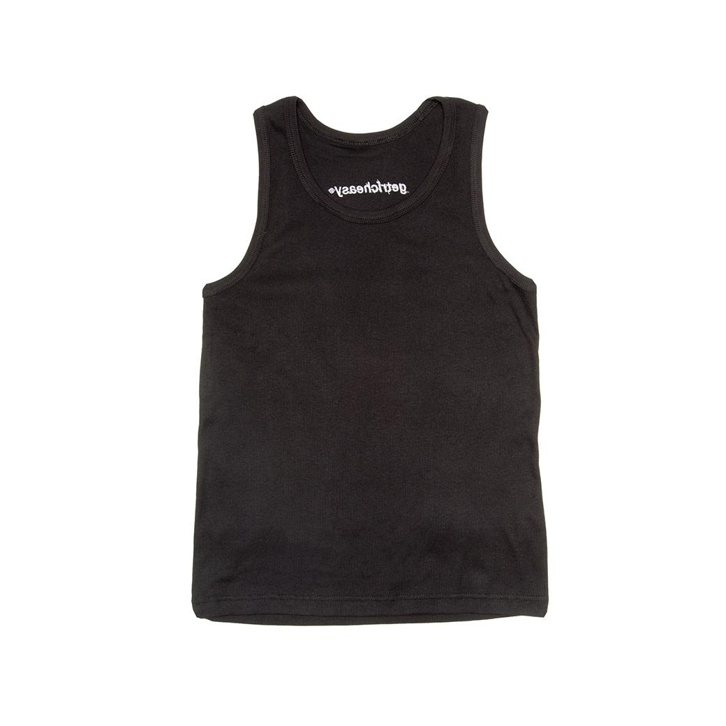 GET RICH EASY MEN'S TANK TOP BLACK