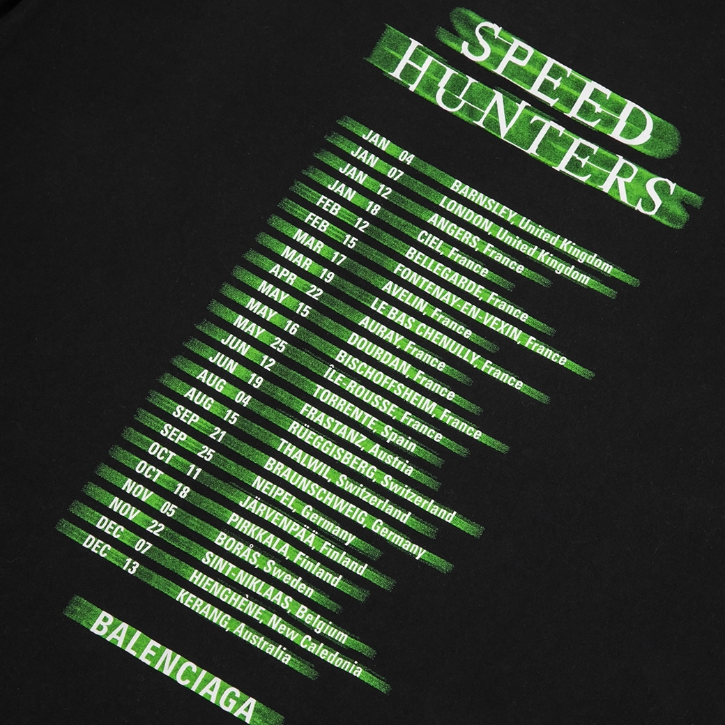 BALENCIAGA SPEED HUNTER T-SHIRT BLACK