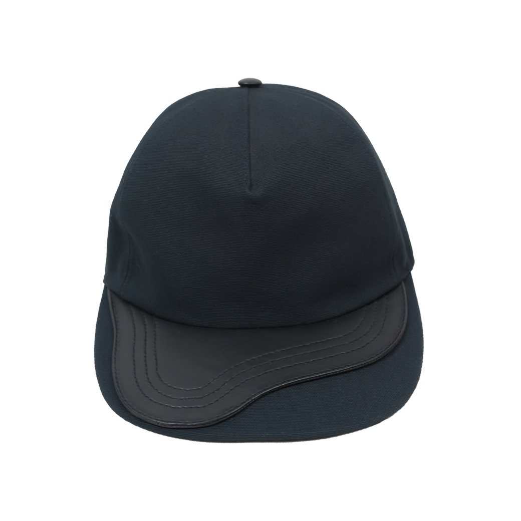 CHRISTIAN DIOR X ALYX COTTON & LEATHER BASEBALL CAP WITH CD BUCKLE