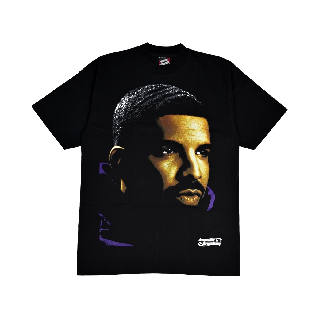 HEAVEN TOWN BOY DRAKE T SHIRT BLACK MULTI BRAND SPACE UPDATE 