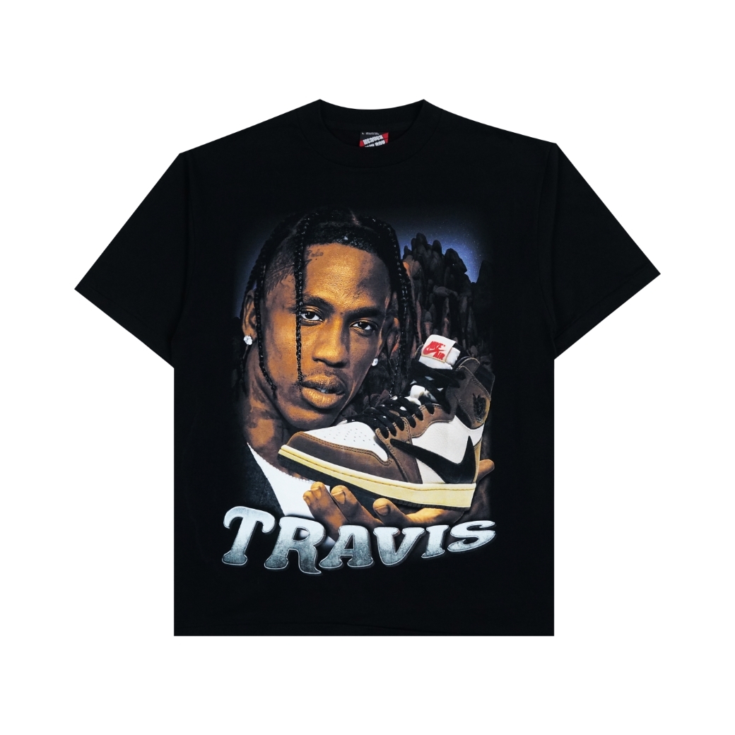 HEAVEN TOWN BOY TRAVIS SCOTT T-SHIRT BLACK