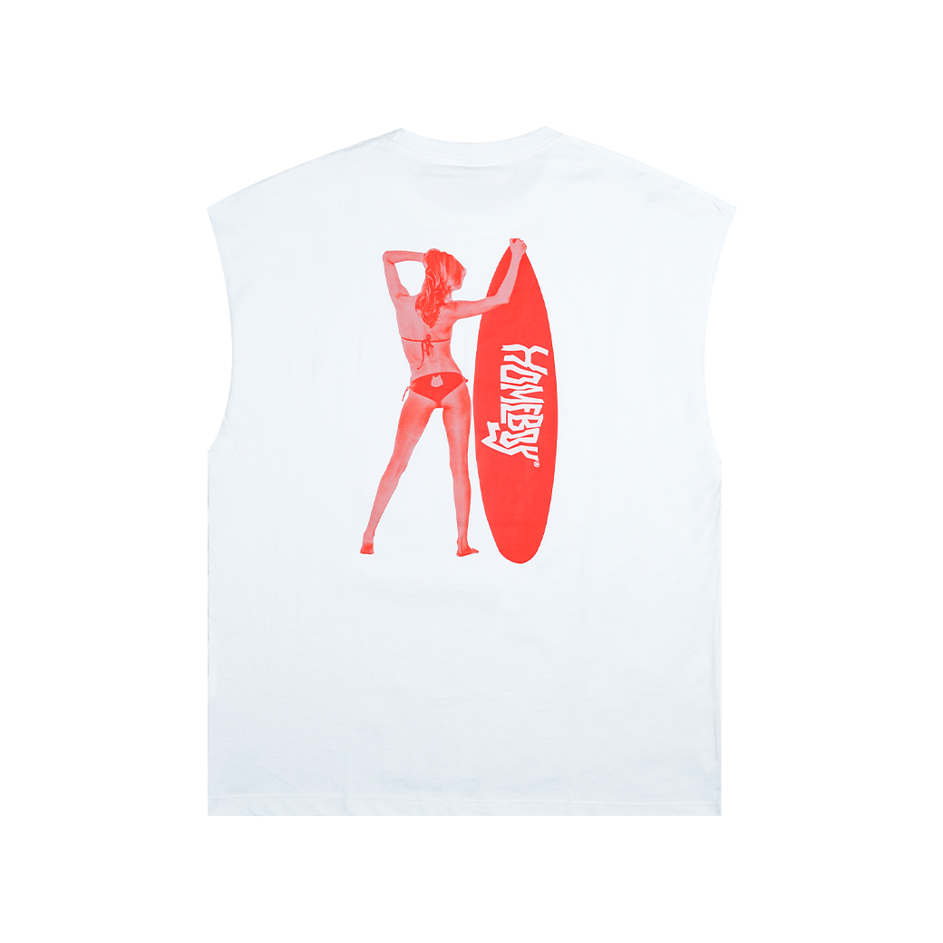 HOMEBOY SEXYSURF SHORT SLEEVES T-SHIRT WHITE