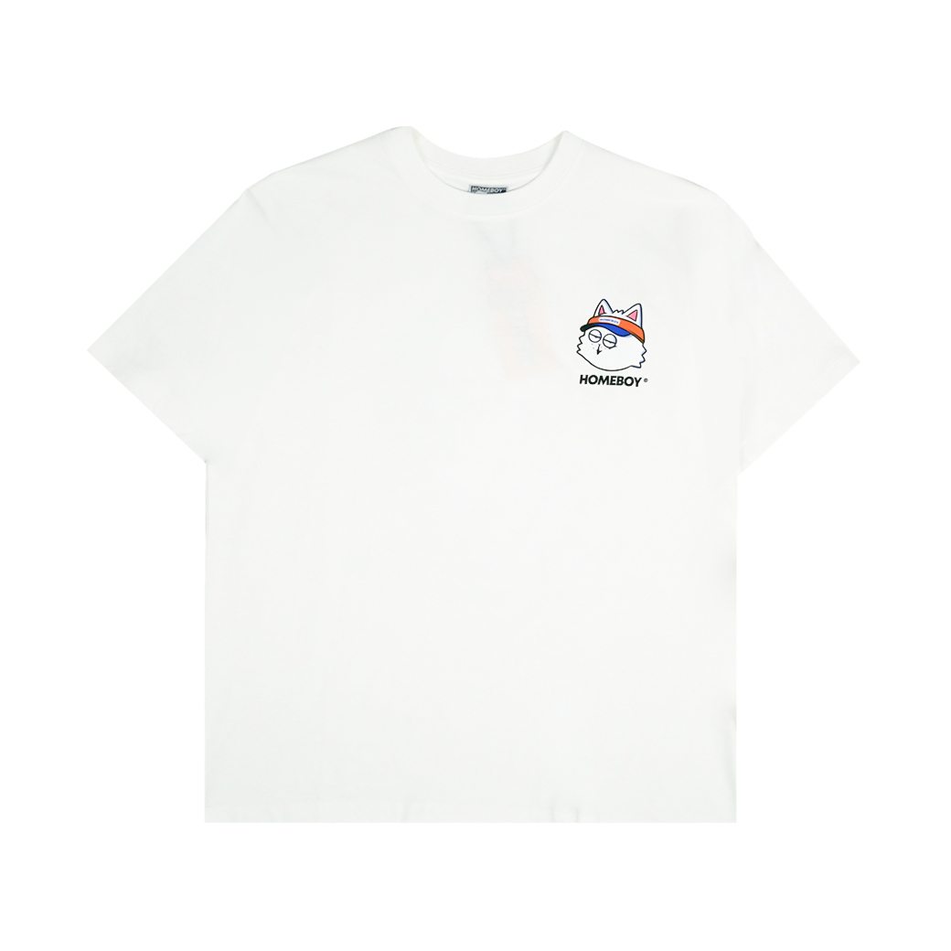 HOMEBOY ZIGKY STEAL T-SHIRT WHITE