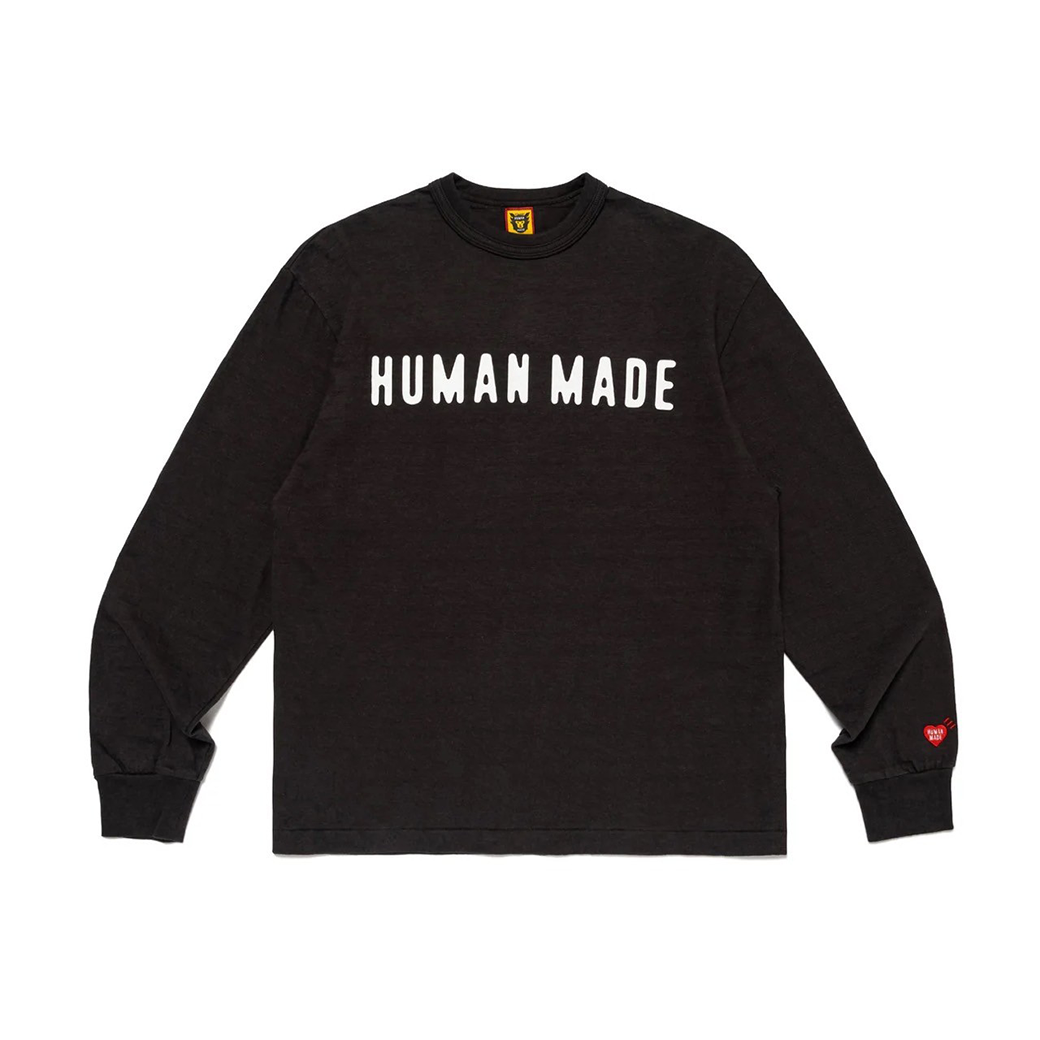 HUMAN MADE GRAPHIC LONG SLEEVE T-SHIRT BLACK