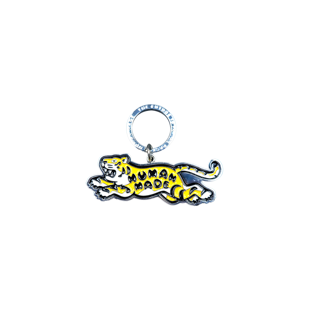 HUMAN MADE TIGER KEYCHAIN SILVER