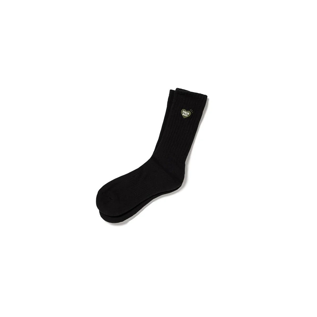 HUMAN MADE SOCKS BLACK