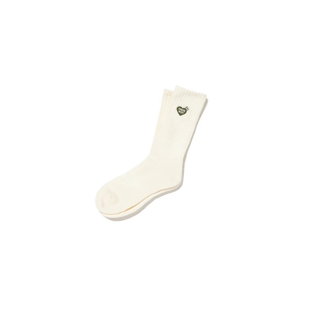 HUMAN MADE SOCKS WHITE