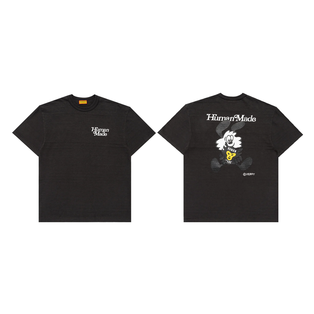 HUMAN MADE X VERDY T-SHIRT BLACK
