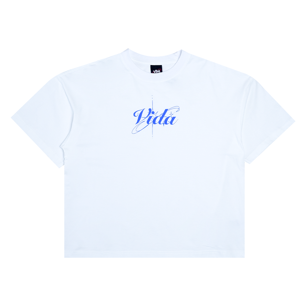 INFIVIDA COLOR BURN BOXY T-SHIRT WHITE