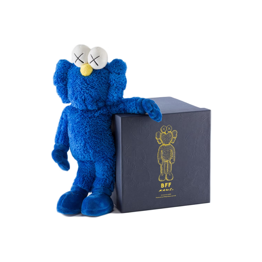 KAWS HOLIDAY BFF PLUSH BLUE