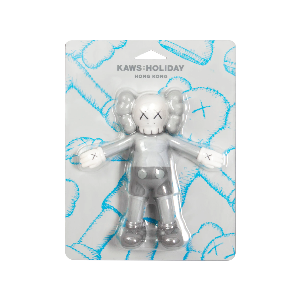 KAWS HOLIDAY COMPANION BATH FIGURE GREY