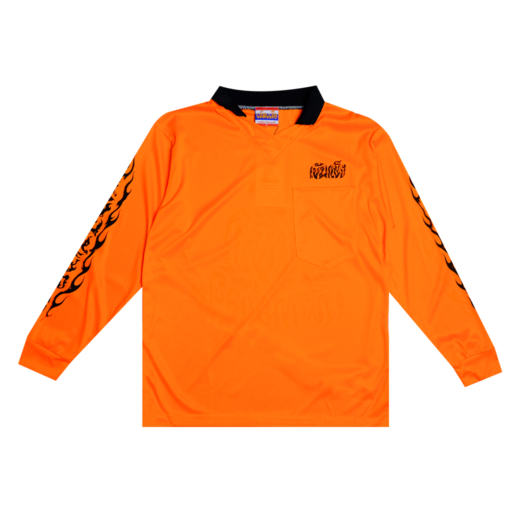 KHEMKHAENG FERTILIZER LONG SLEEVE T-SHIRT ORANGE