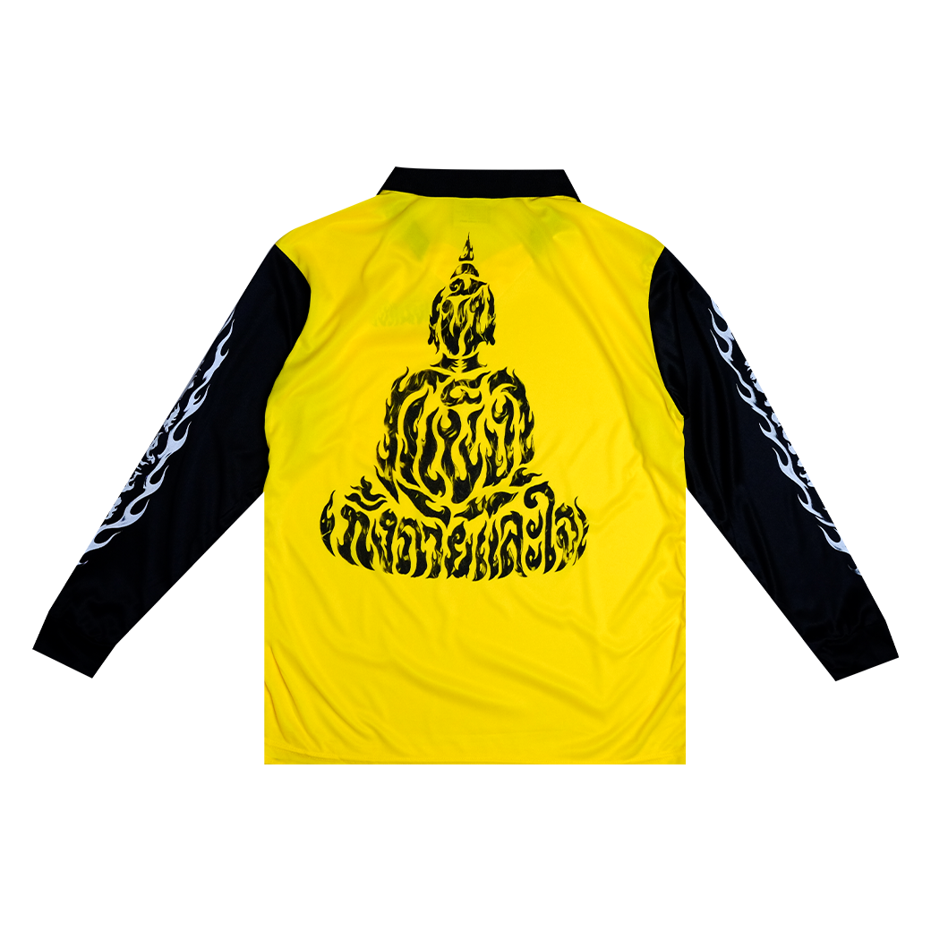 KHEMKHAENG FERTILIZER LONG SLEEVE T-SHIRT YELLOW
