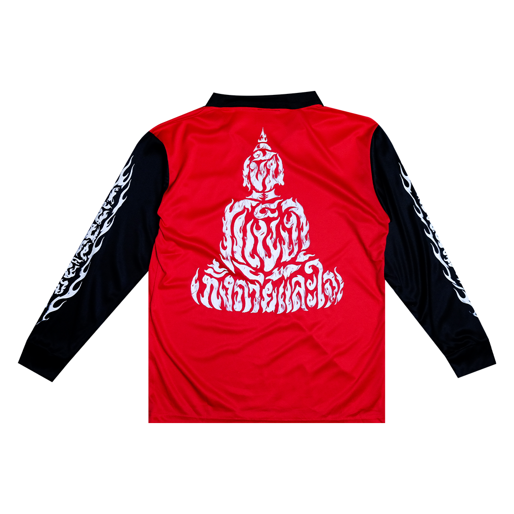 KHEMKHAENG FERTILIZER LONG SLEEVE T-SHIRT RED