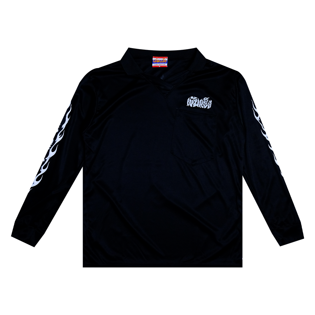 KHEMKHAENG FERTILIZER LONG SLEEVE T-SHIRT BLACK