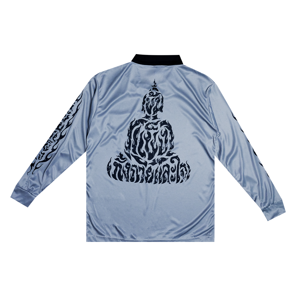 KHEMKHAENG FERTILIZER LONG SLEEVE T-SHIRT GREY