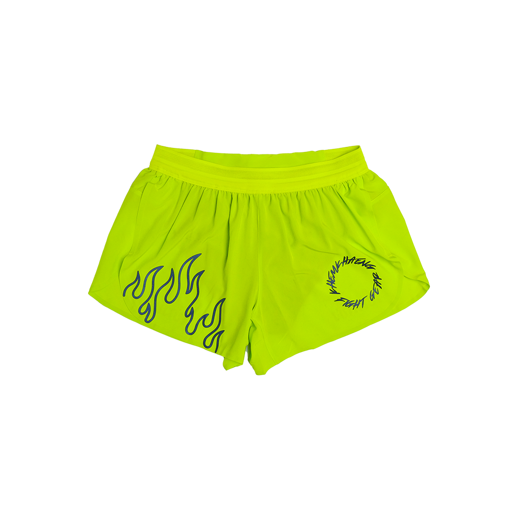 KHEMKHAENG FIRE V.6 RUNNING CLUB SHORTS GREEN
