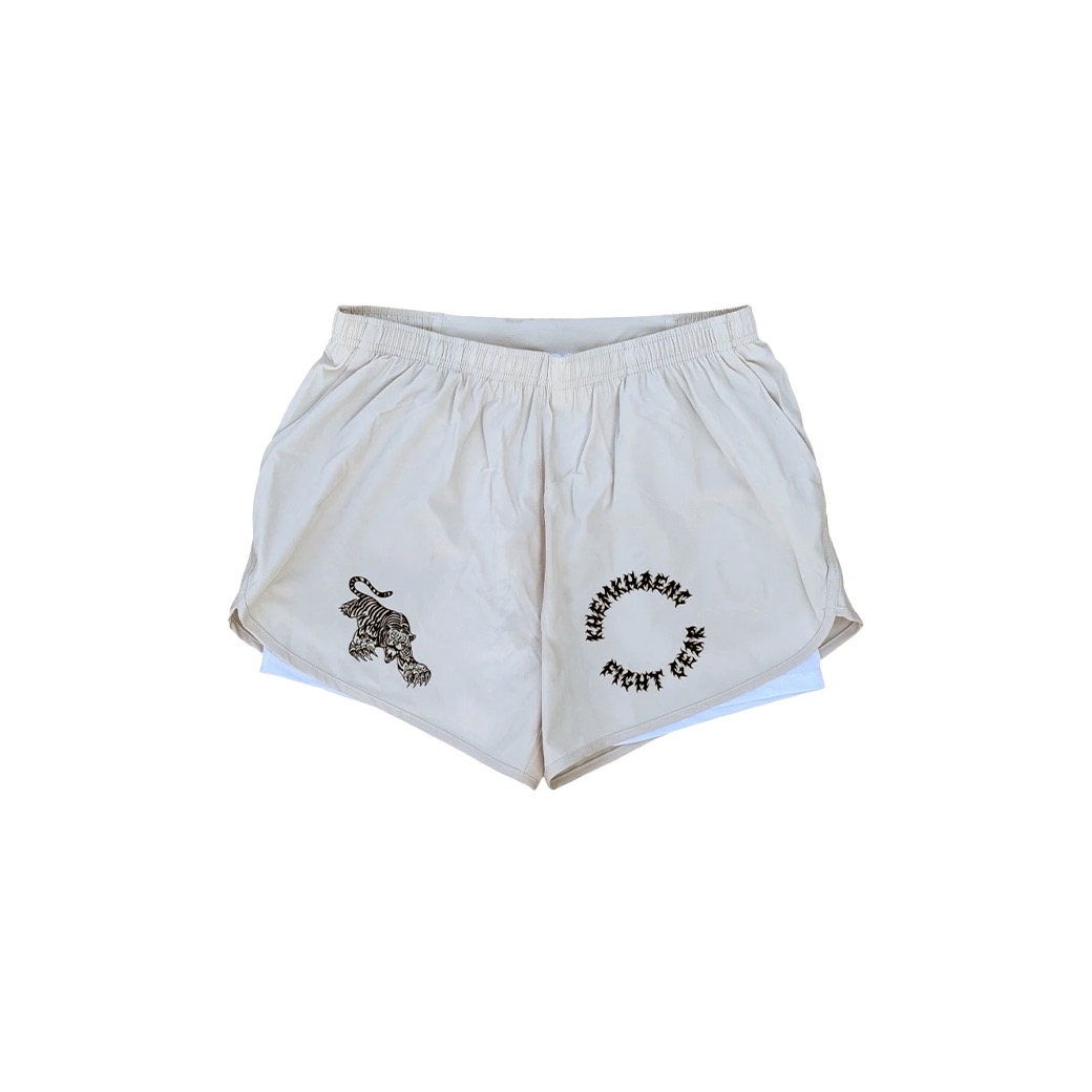 KEM2HAND RUNNING CLUB V.4 SHORTS CREAM