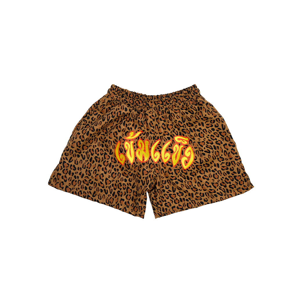 KEM2HAND TIGER CORDUROY V.2 SHORTS BROWN