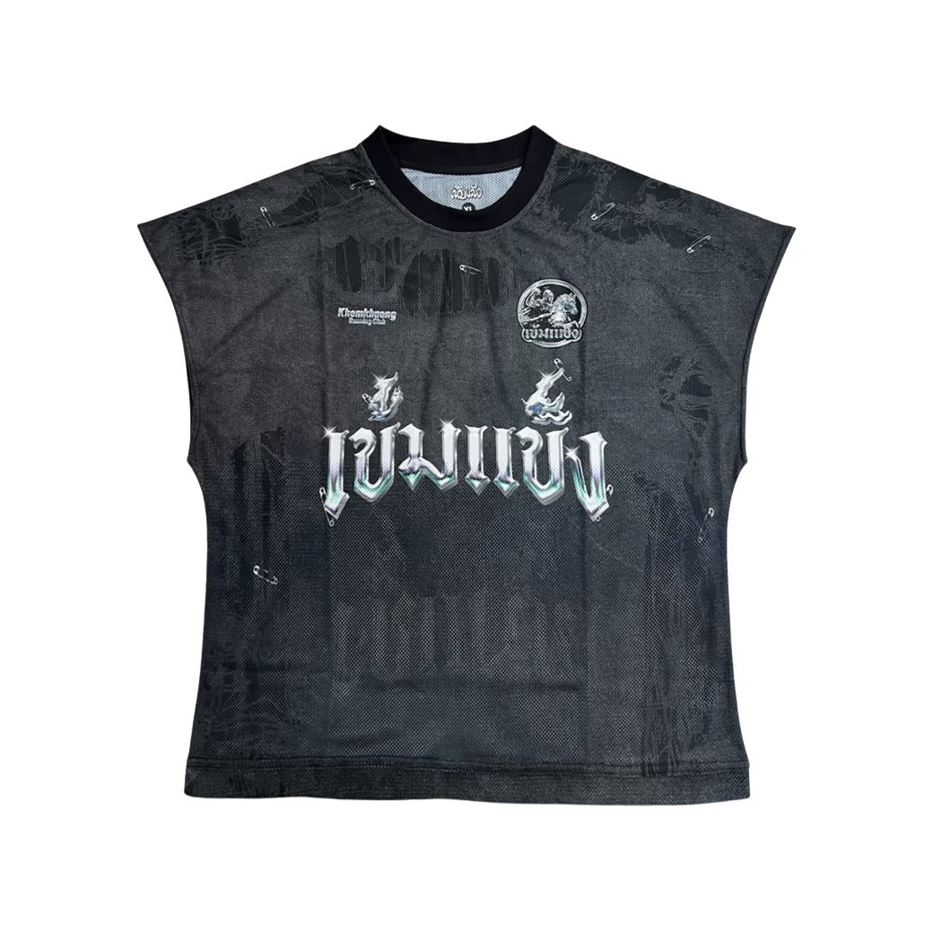 KEM2HAND 02 RUNNING CLUB SHORT SLEEVES T-SHIRT BLACK