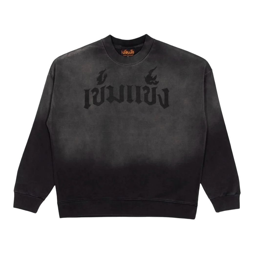 KEM2HAND CHAROEN SUN SWEATER FADE BLACK